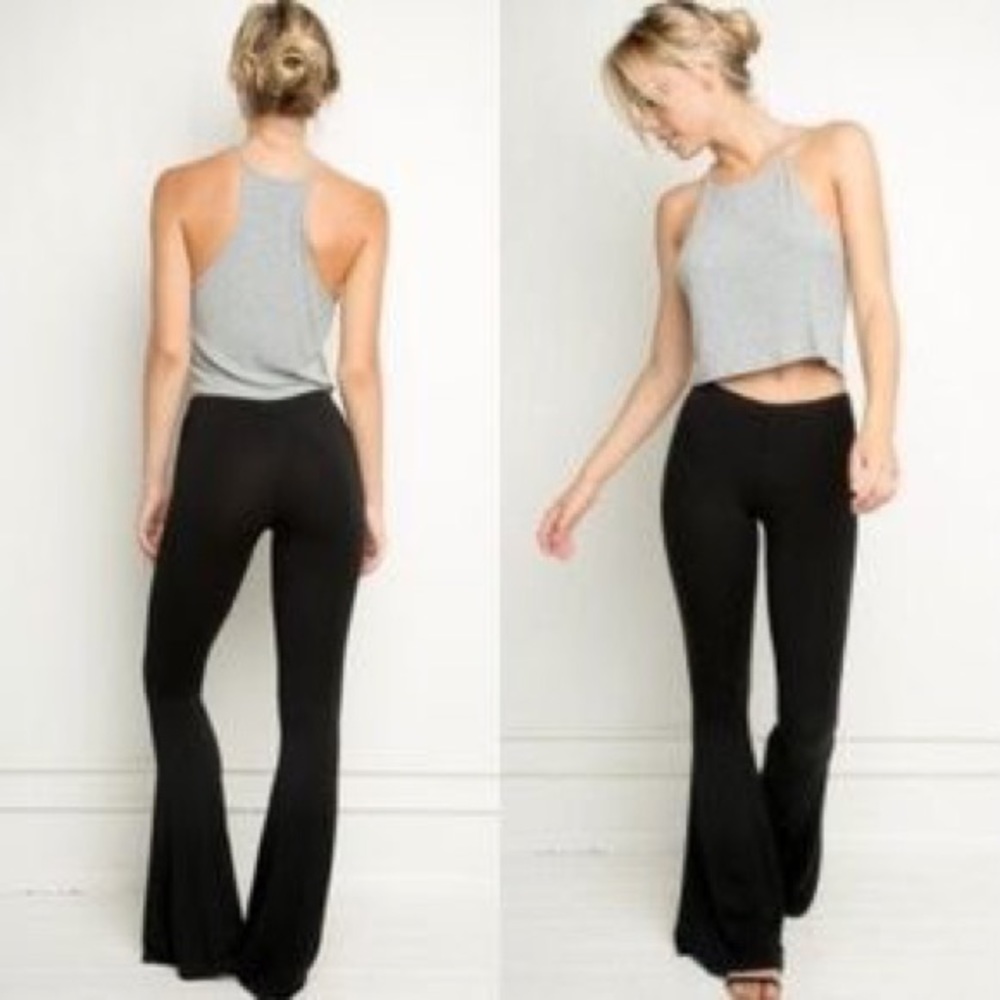 Brandy Melville flare yoga pants